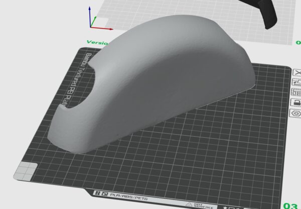 Relingblende für Hobby Wohnwagen (2000–2006) – 3D-gedruckte Reproduktion aus PETG – Bild 5